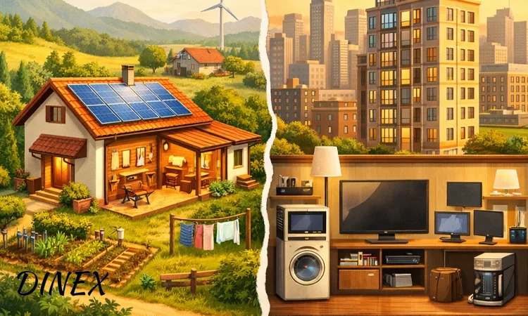 تفاوت نیاز انرژی در ویلاها و باغ ها با خانه های شهری