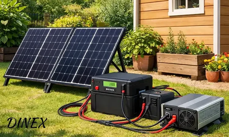 معرفی نمونه ساختار پکیج خورشیدی قابل حمل برای باغ کوچک